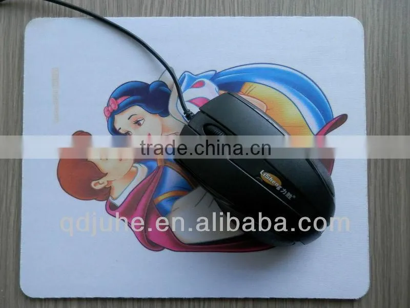sublimation white blank mousepad
