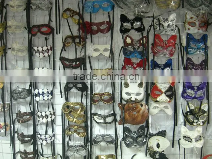 Full Face Paper Mache Festival Mask Italy Venice Mask