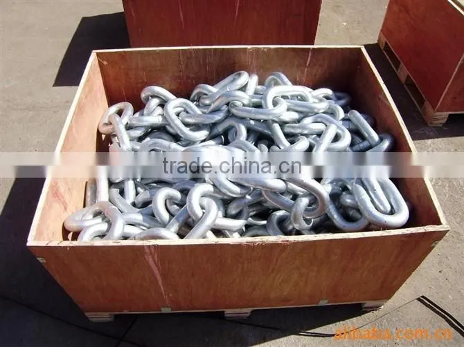 HOT DIPPED GALVANIZED CHAIN SHORT LINK 26MM