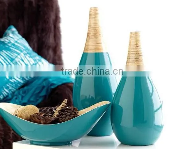 bamboo flower pot
