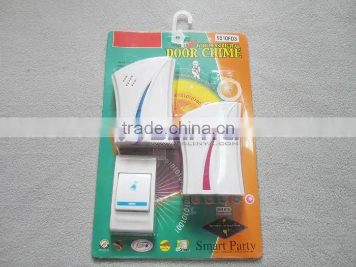 Flash light 32 Music Wireless Remote Control Door bell Chime Personal Alarm