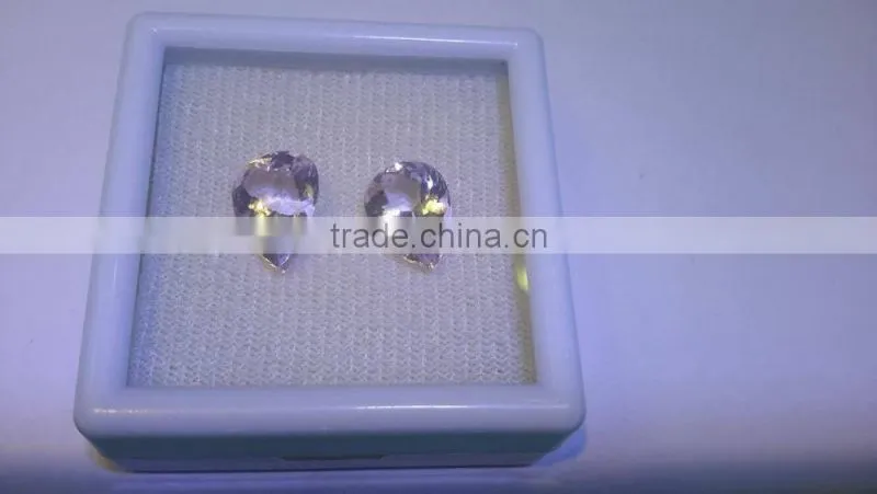 Pear Shaped Morganite Gemstones
