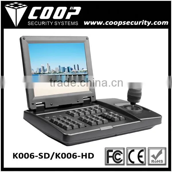 Easy Operate PTZ Keyboard Controller Joystick TFT LCD Keyboard CCTV PTZ Controller