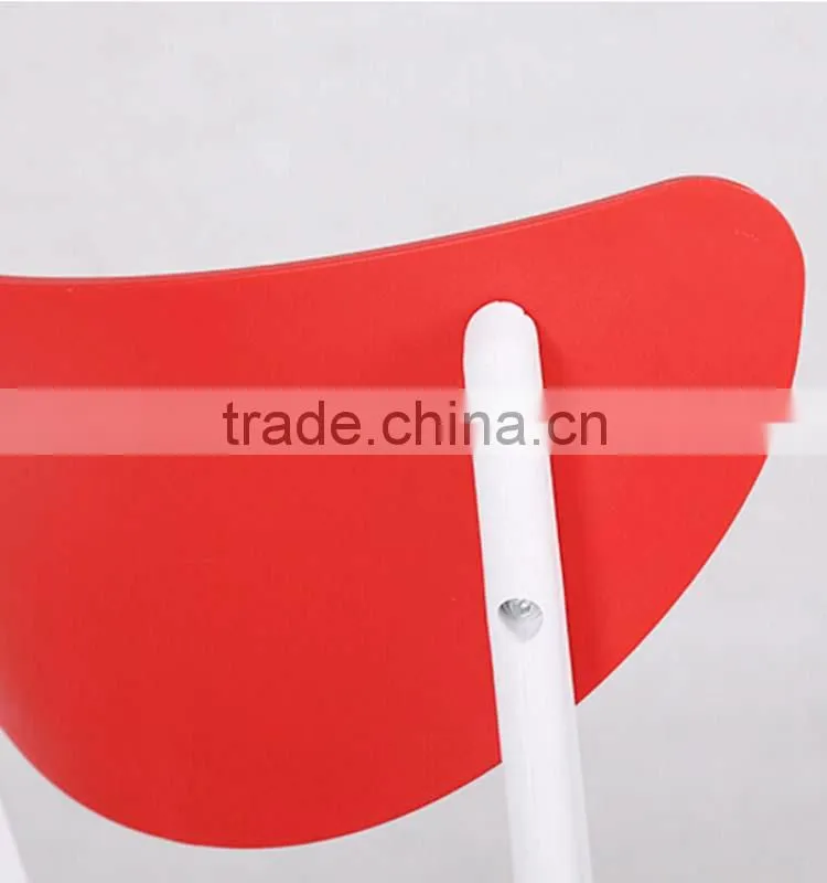 Simple Leisure Colorful Modern Plastic Chairs Wholesale Terrace Cheap Bistro Chairs