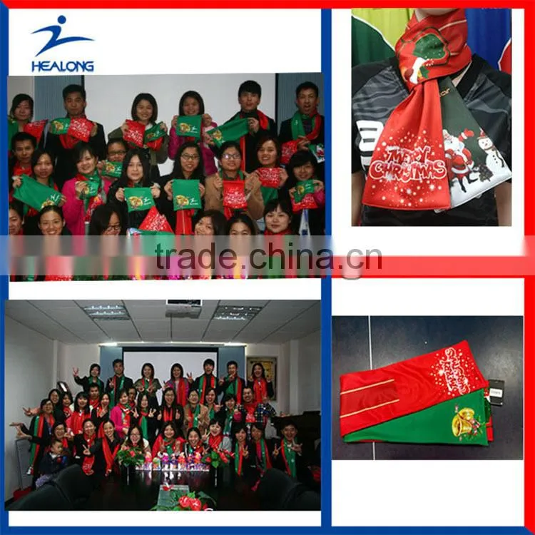 wholesale team custom sports scarf for promotion event