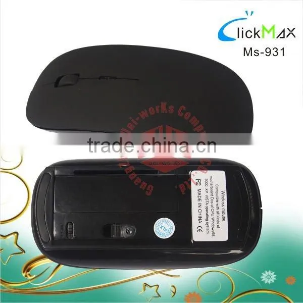 3D 2.4G falt wireless mouse