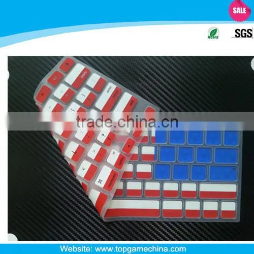 Flag of UK Design For Macbook air 13" 15"silicone keyboard protector cover