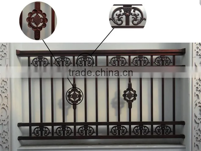 AJLY-806 hot sale!!!wholesale decorative aluminum balcony railing designs (manufacturer)