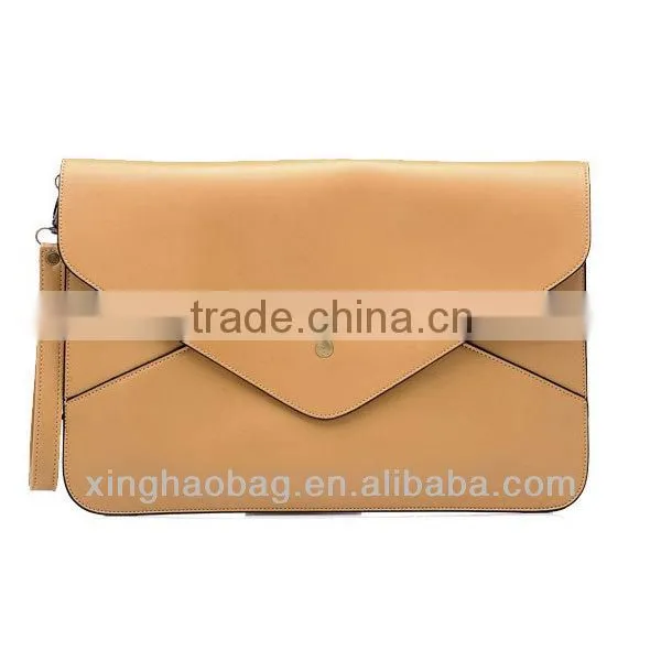 Envelope bag leather tote bag handbag 2014 from factory