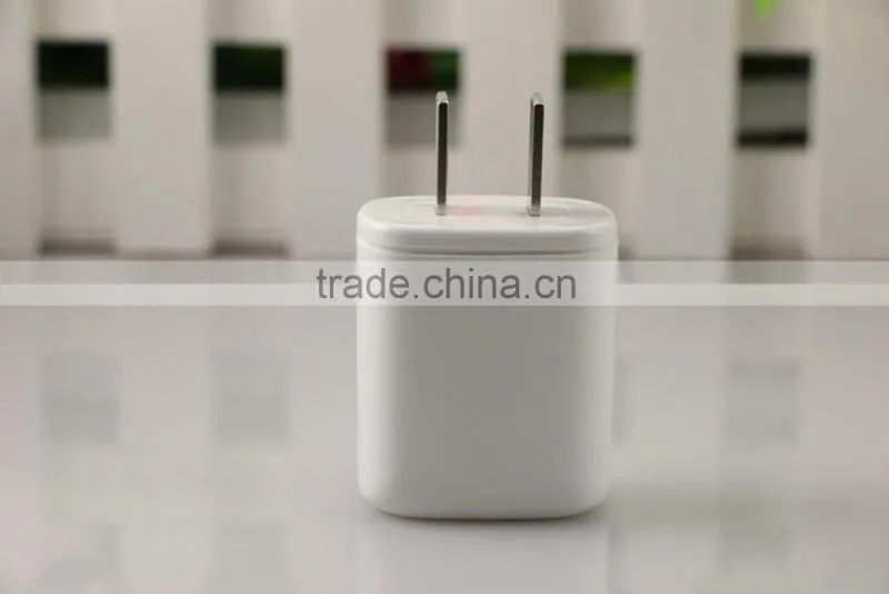 white USB wall charger flat USB home charger