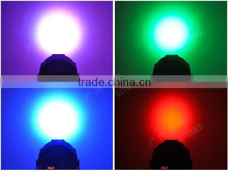 LP7-1803 18pcs 3W RGB plastic flat LED PAR LIGHT
