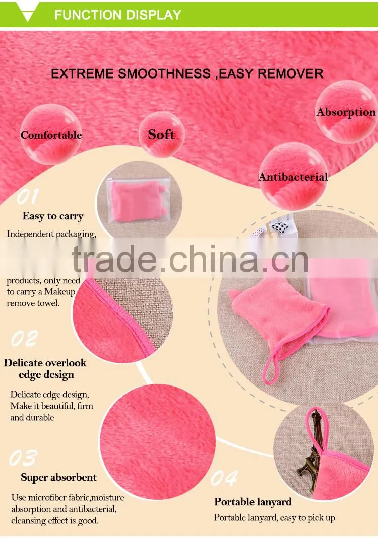 makeup cleaning microfiber removable finger gloves
