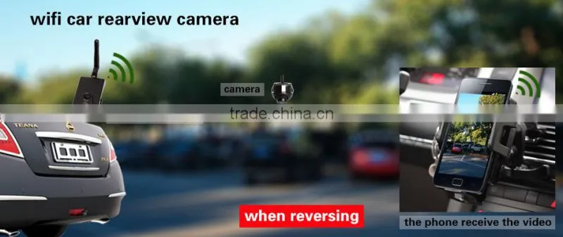 Waterproof security wifi reversing car camera