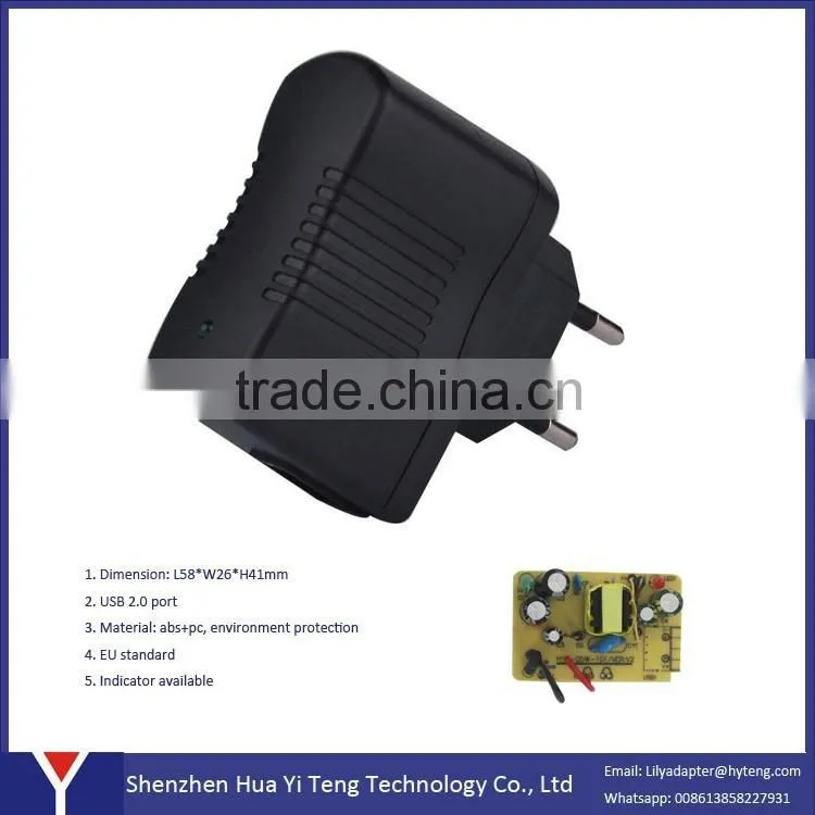5v 1a Travel Adapter usb Power Adapter for mobile phone