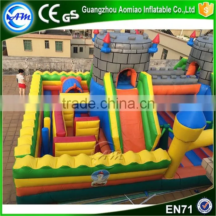 Inflatable indoor playground rentals,wacky world inflatable playground for sale