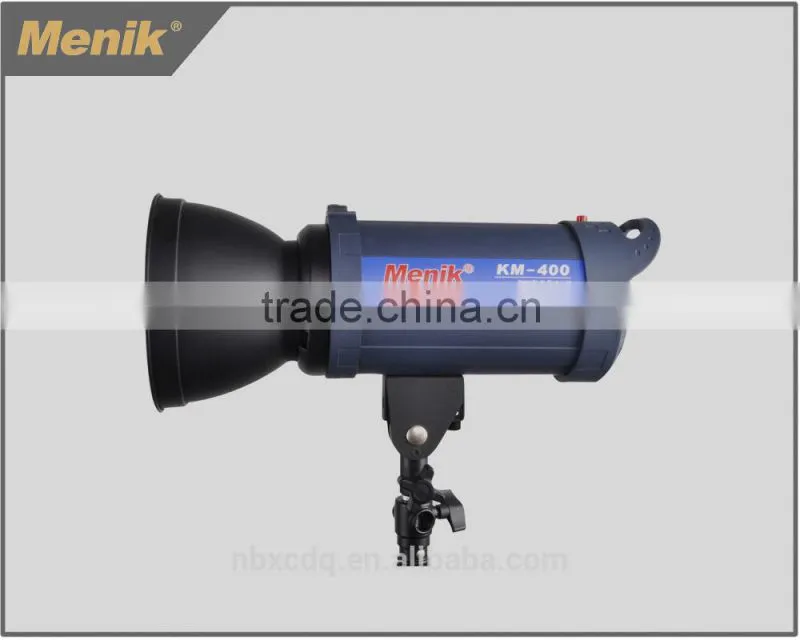 KM multi-function photography studio photo flash light with digital display
