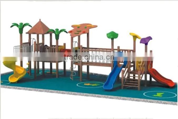 Amusement Park Wooden Playground Sale Factory Price,Children Outdoor Entertainment Equipment for Fun LE.MZ.012
