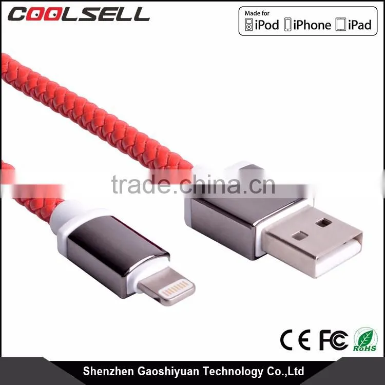 Original MFI cable supplier for Braided MFi Certified Reliable Charging and Syncing mfi usb data cable for all apple Devices