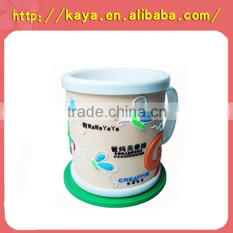 Factory OEM ABS large drinking cups with pvc grip