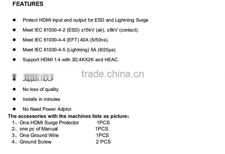 high-quality HDMI Surge Protector