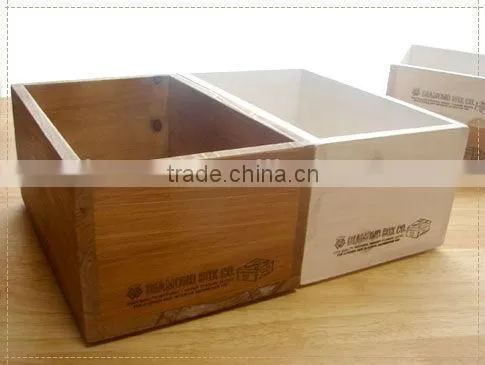 ZAKKA style wooden home storage box