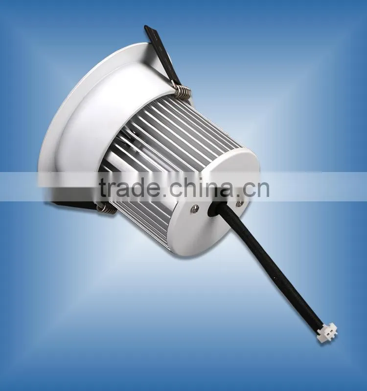 220v-240v AC led downlight 2015 Hot promotional high quality 10W cob commercial led downlight fixture