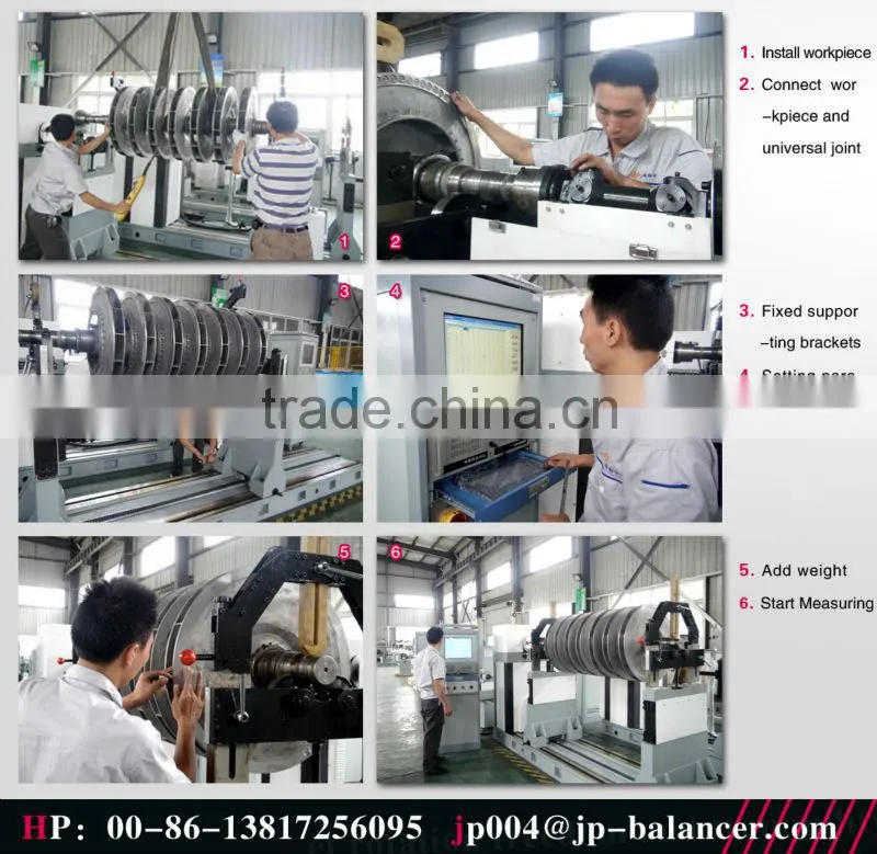 Ship Crankshaft Dynamic Balancing Machine Electronic Equipment