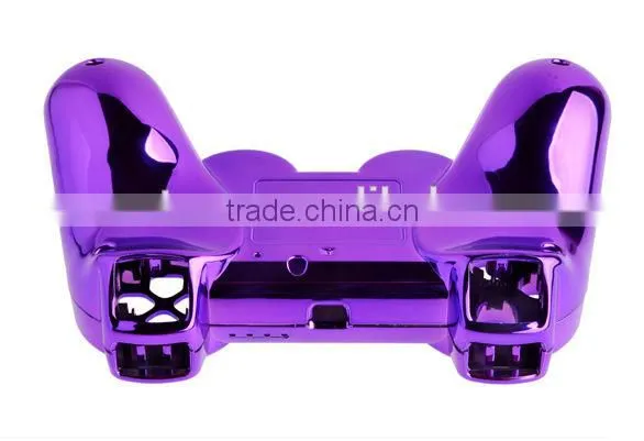 High quality Purple chrome shell housing for PS3 controller promotion Full Shell