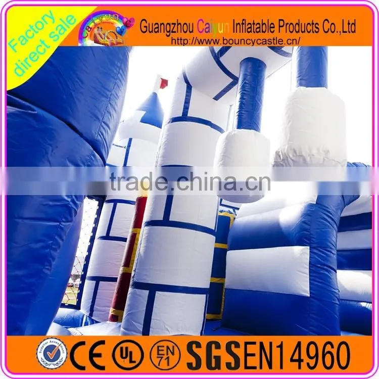 Castle type inflatable kids bounce house, inflatable kids bounce house