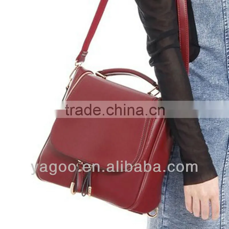 new design dual-use backpack bag lady cute cross body bag