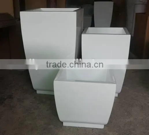 fiberglass planter Garden decorative flower pot