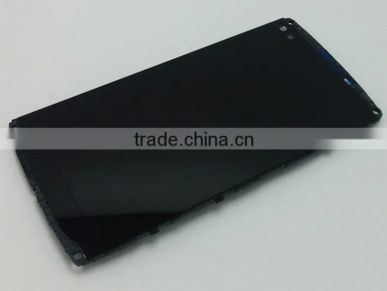 For LG V10 LCD Display Touch Screen with Digitizer Assembly and Bezel Frame Replacement Black