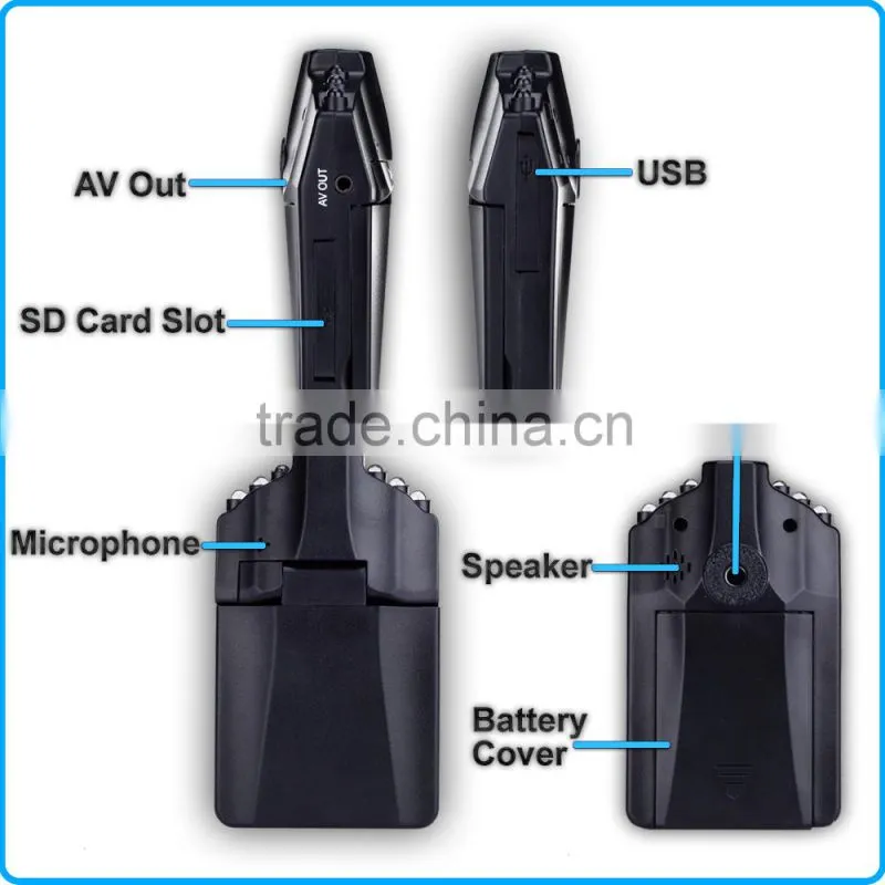 1080p HD 2.5" DVR 207 Camera Camcorder Video 140 HDMI Zoom Cam Car Recorder