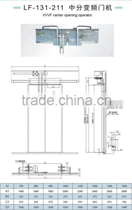Automatic Elevator Door Car Door