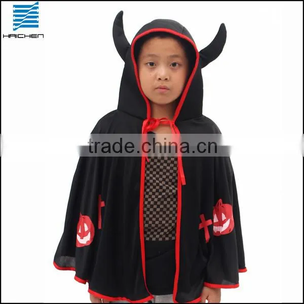 Children Pumpkin Cape Costumes For Halloween party