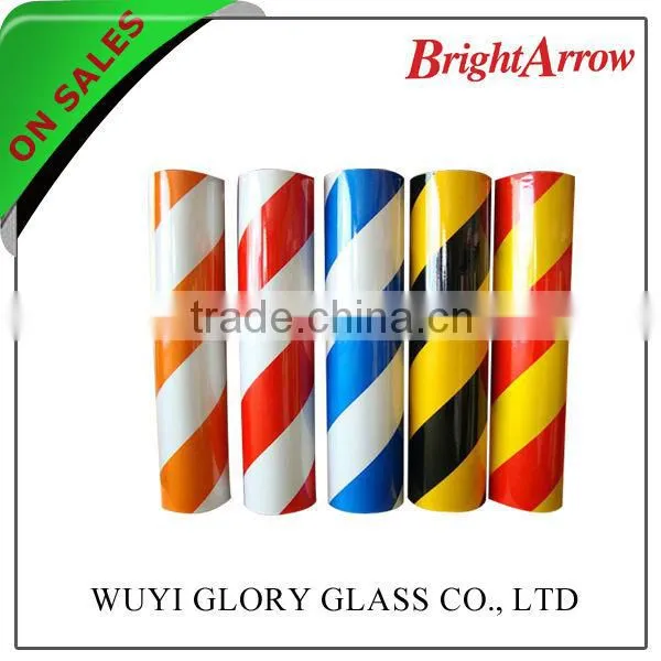 Double color reflective tape for safety, Warning Tape for road traffic sign, truck and vehicle, highway