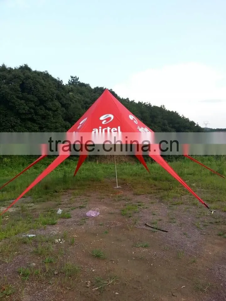 cheap star tent,star shade tent, star shelter tent with printing for sale