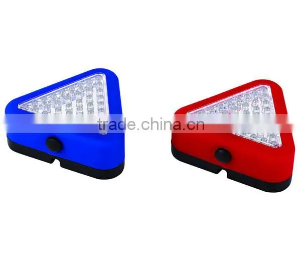 82052#24 red led+15 white led work light with hanging hook and magnet