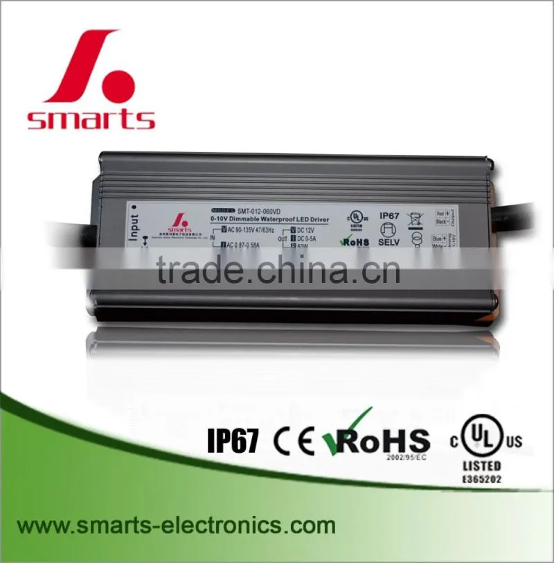 105w led driver 1050ma dimmable 0-10v power supply