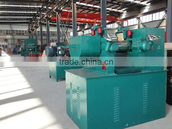 XK-160 Laboratory Mixing Mill Rubber Mixer / Laboratory Rubber Open Mixing Mill