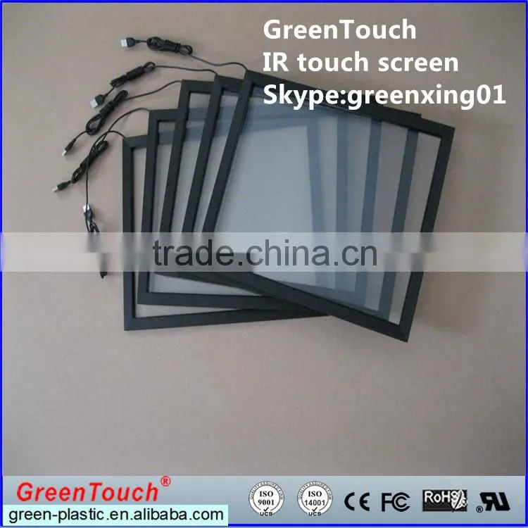 profressional !!! Infrared touch screen 21.5" multipoint touch panel , 1point,2 points ,4 points IR touch screen