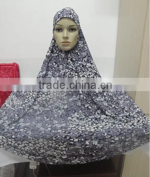 H303 latest big size print muslim hijab,islamic scarf,pray hijab