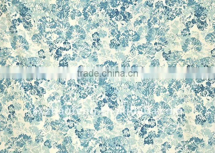 flashing printed velvet fabric for curtain