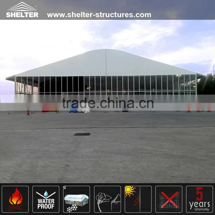 Giant double layer dome tent for exhibition