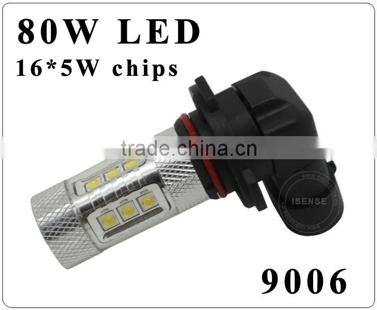 car technology fog led lamp for mazida 24v 12v 80w 9005 9006 fog light Auto Parts Head Lamp