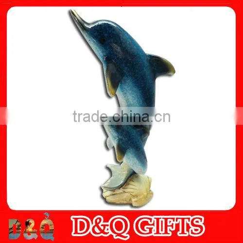 Souvenir polyresin dolphin figurine