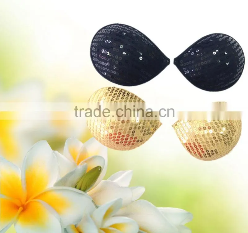Black Sexy Sequins cover lingerie for club dancers