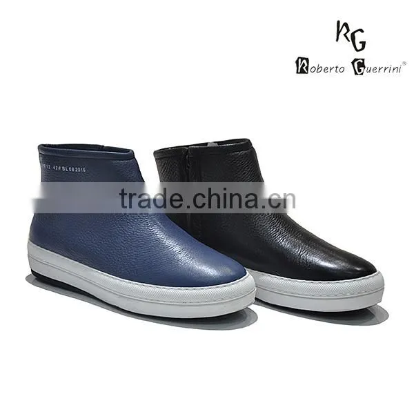 high quality casual leather boot