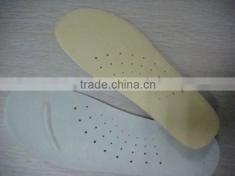 Genuine leather insole