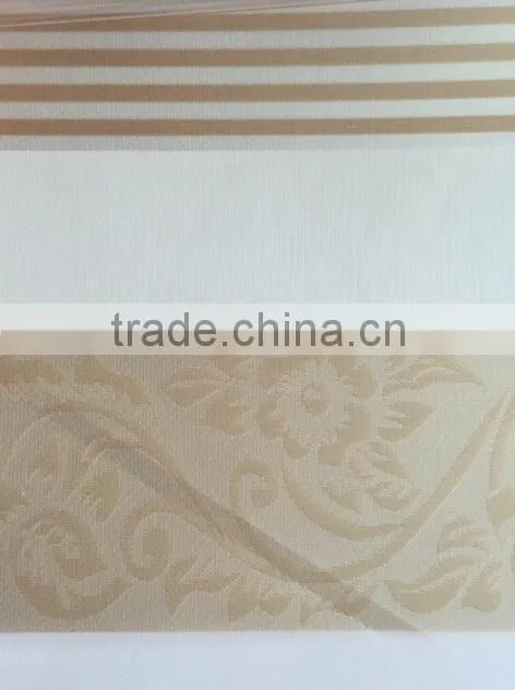 2015 new flower Wholesale ready made zebra roller blinds-jacquard
